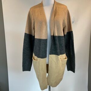 Ceny Nordstrom Rack Colorblock Open Cardigan Sweater